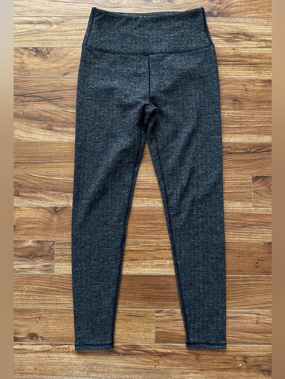 Kyodan Grey Herringbone High Waist Leggings Size P/S
